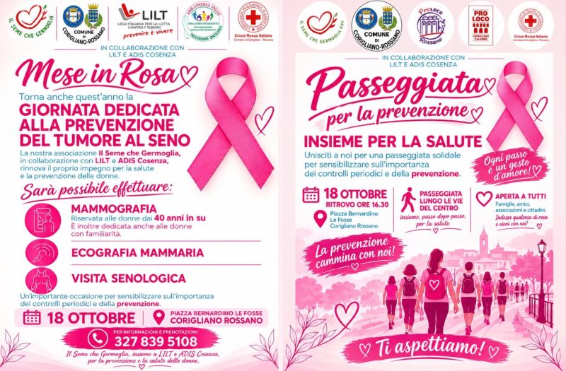 locandine ottobre rosa